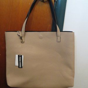 Nordstrom's Reversible Bag Navy/Taupe, NWT
